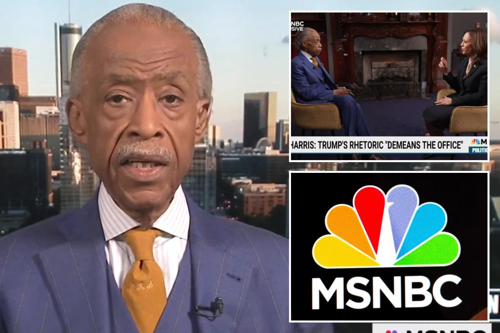 Al Sharpton’s acceptance of Kamala Harris campaign’s $500K donation a ‘bridge too far’ for MSNBC colleagues