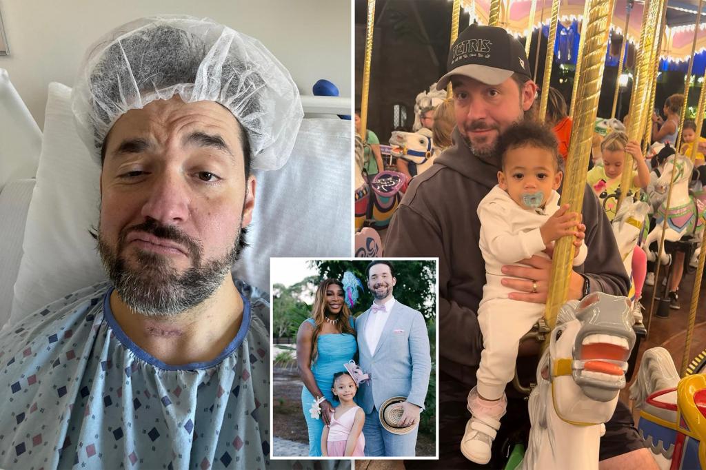 Alexis Ohanian, Serena Williams’ husband and Reddit co-founder, reveals he had ‘half’ his thyroid removed