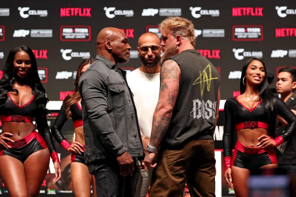 Alleged Jake Paul-Mike Tyson script goes viral blasted as fake before Netflix bout