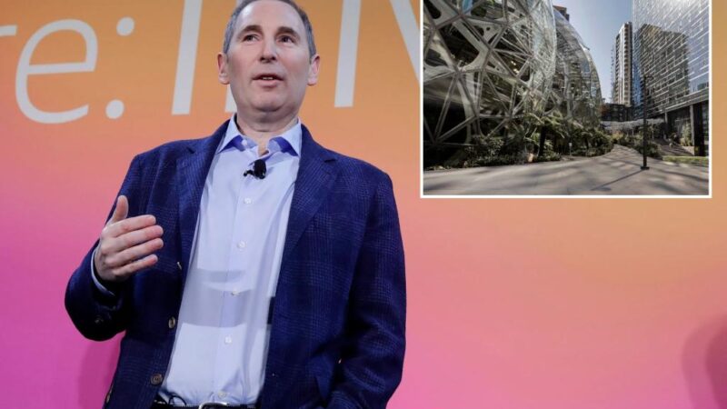 Amazon CEO Andy Jassy denies full in-office mandate is ‘backdoor layoff’