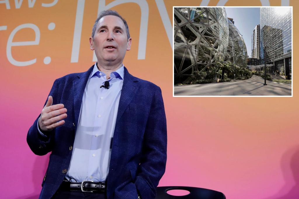 Amazon CEO Andy Jassy denies full in-office mandate is ‘backdoor layoff’