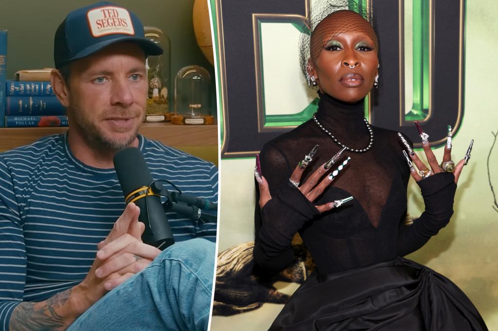 ‘Annoyed’ Cynthia Erivo schools Dax Shepard on how she wipes her butt with long nails