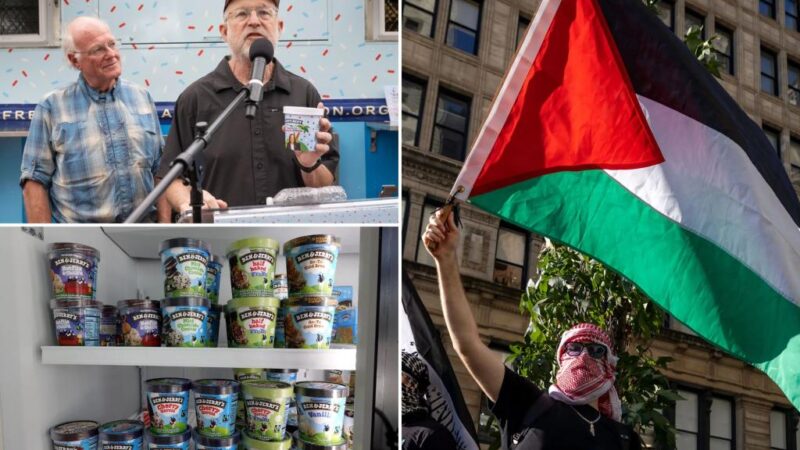 Ben & Jerry’s sues Unilever for ‘silencing’ pro-Palestinian support