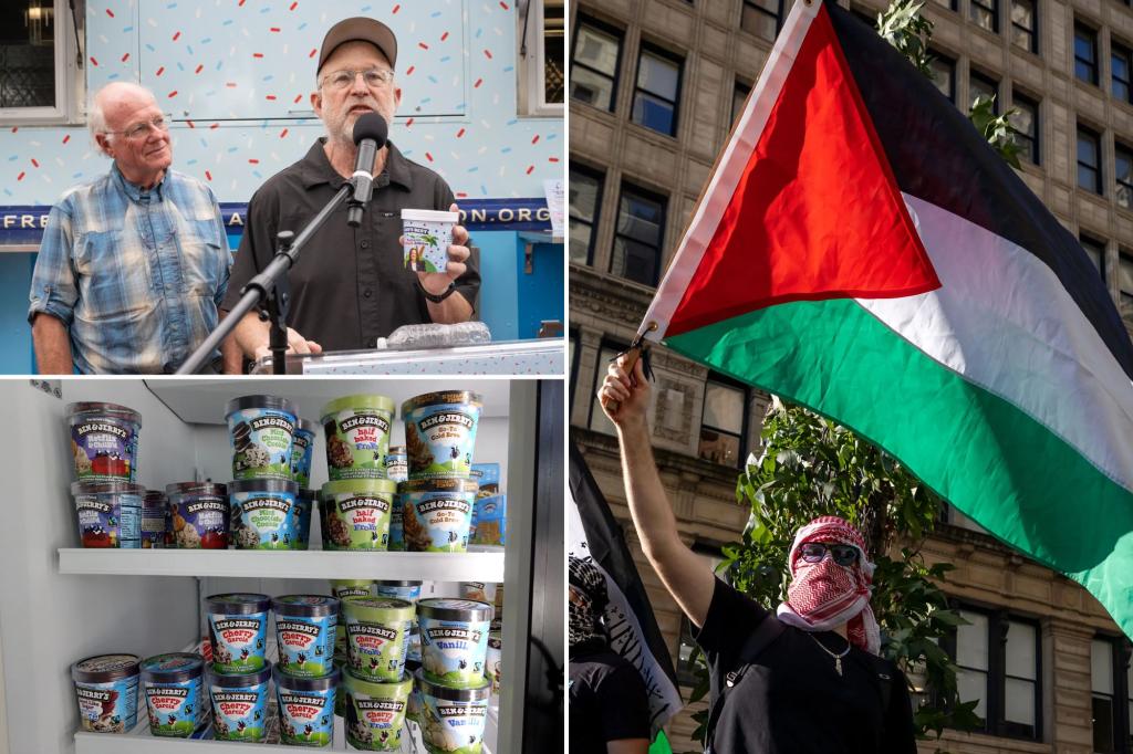 Ben & Jerry’s sues Unilever for ‘silencing’ pro-Palestinian support