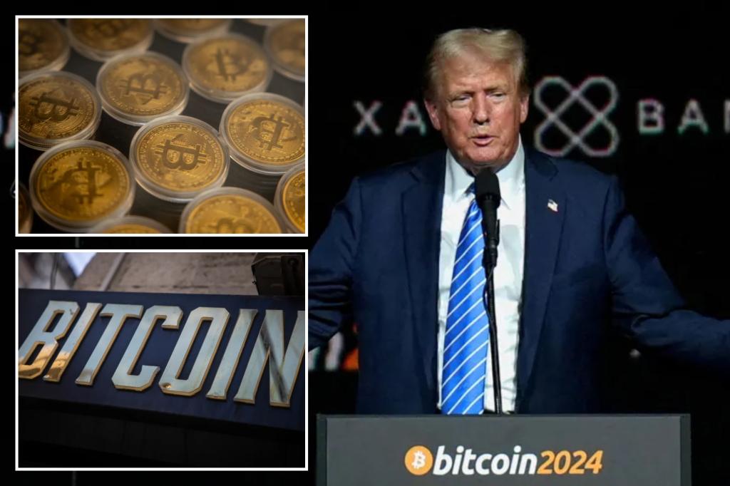 Bitcoin surges to all-time high above $84K on Trump win