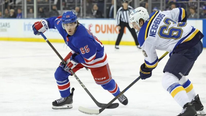 Brett Berard delivers first NHL point in Rangers debut