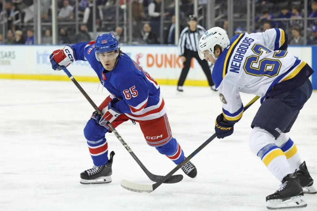 Brett Berard delivers first NHL point in Rangers debut