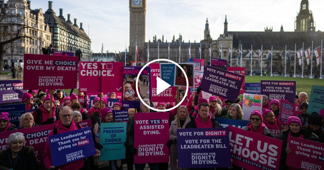 British Parliament Supports Assisted Dying