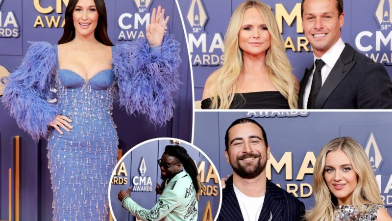 All the celebrities on the CMAs 2024 red carpet