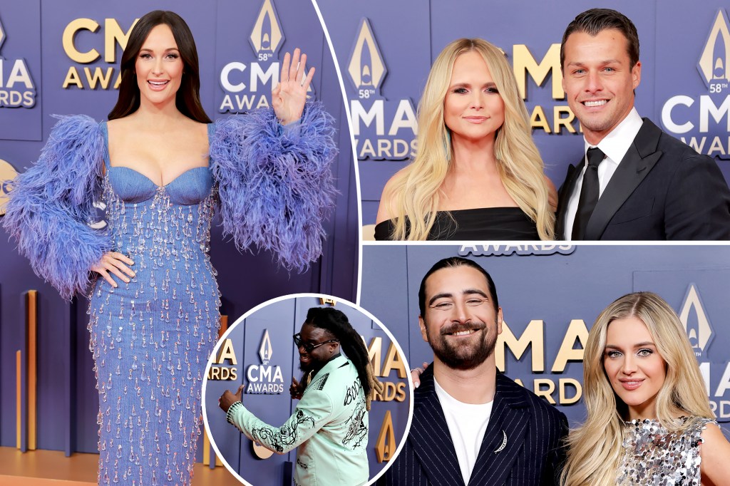 All the celebrities on the CMAs 2024 red carpet