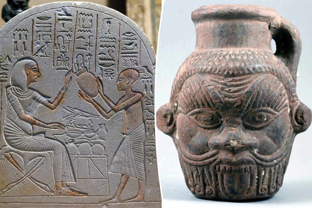 Psychedelic drugs, bodily fluids and booze used in ancient Egyptian rituals: study