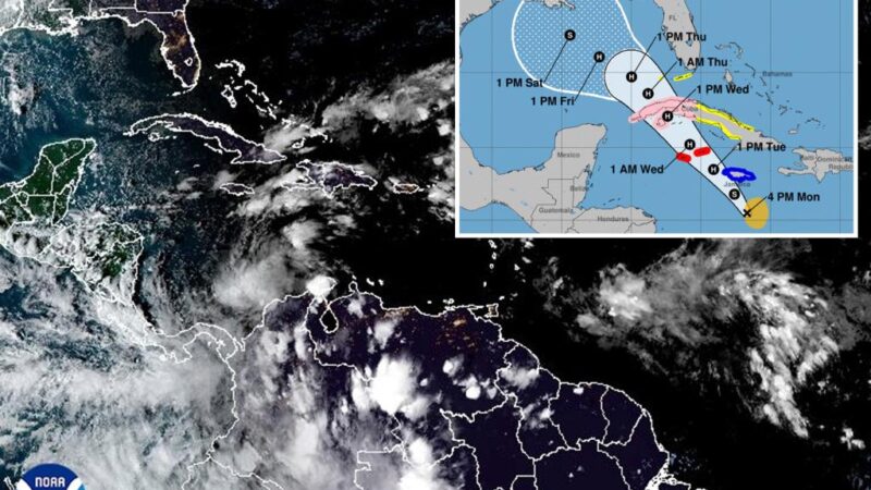 Tropical Storm Rafael on track to hit New Orleans by Saturday, could soon become hurricane