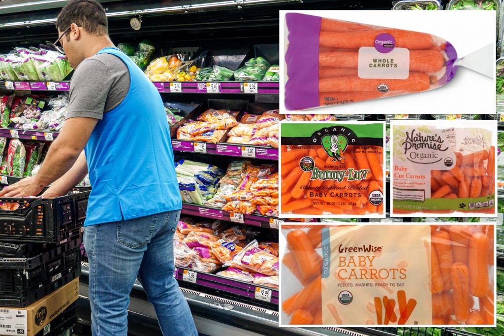 Carrots recalled after E. coli outbreak kills 1, sickens 39 others — alert affects Walmart, Target