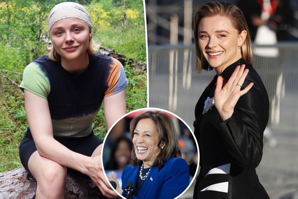 Chloë Grace Moretz officially comes out as a ‘gay woman’ while endorsing Kamala Harris for president