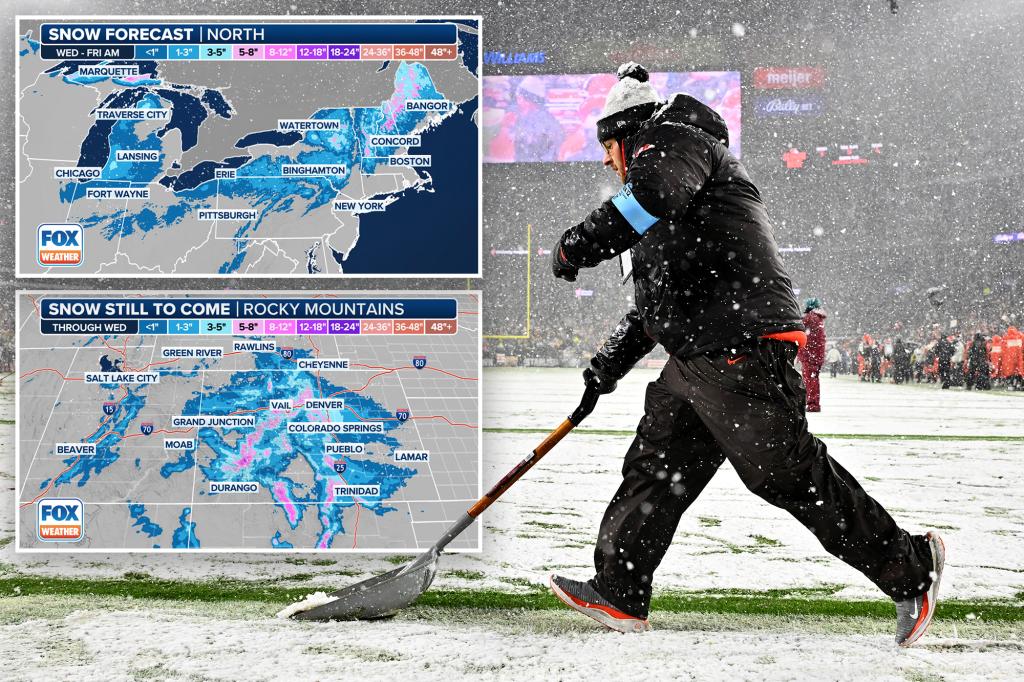 Coast-to-coast winter storm packing heavy snow to cause chaos for Thanksgiving holiday travel