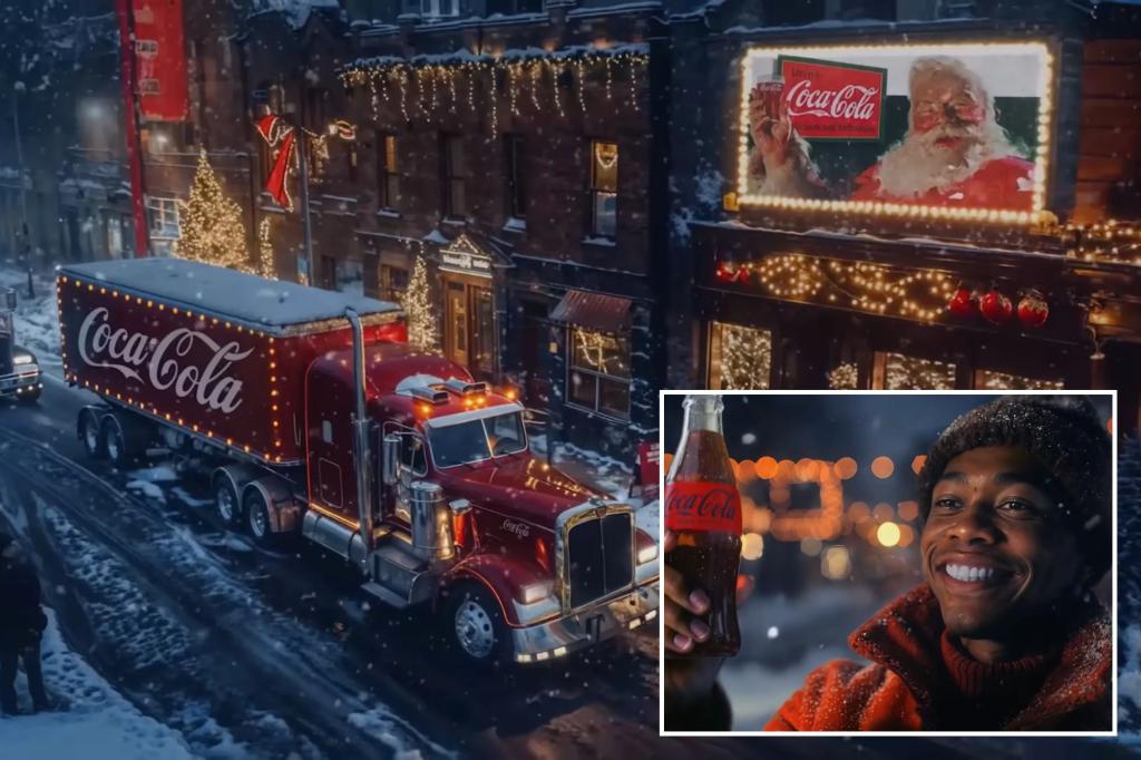 Coca-Cola responds to backlash over AI-generated Christmas ad