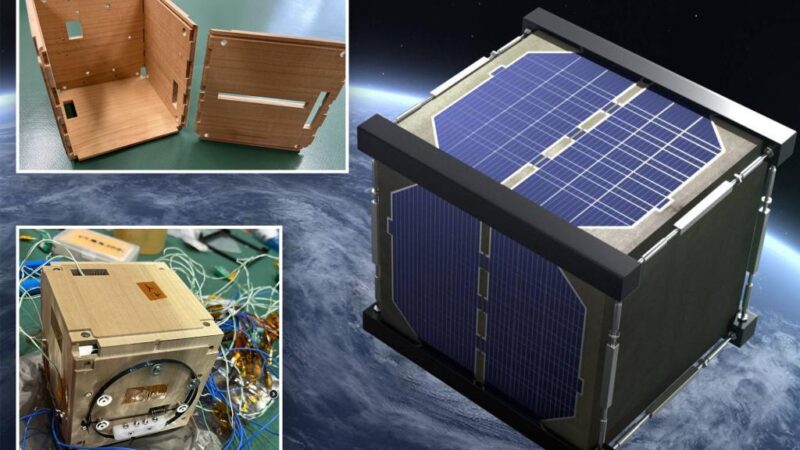 World’s first experimental wooden satellite set for launch