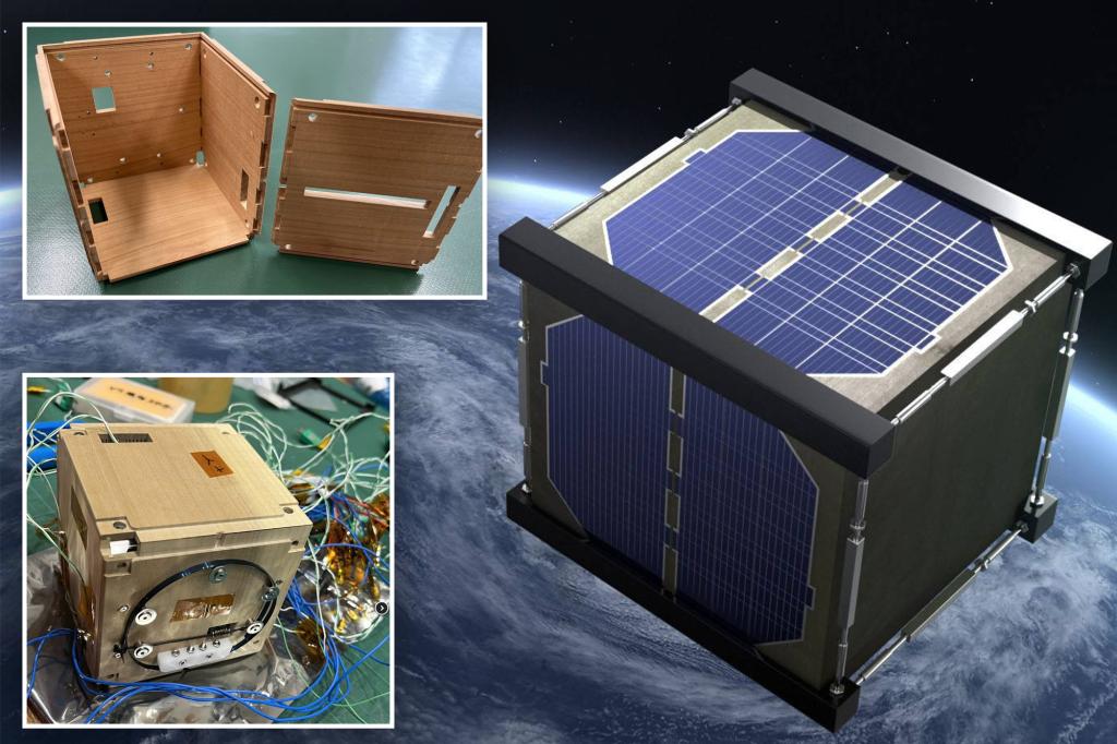 World’s first experimental wooden satellite set for launch