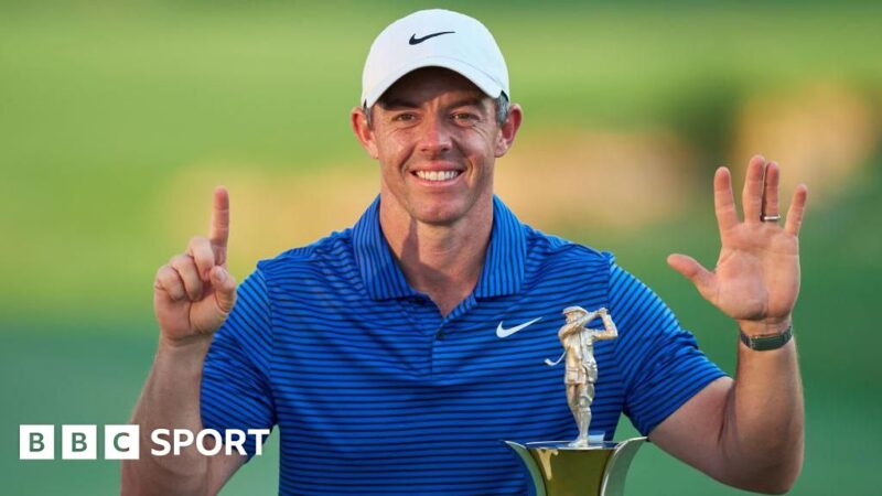 DP World Tour Championship – Rory McIlroy feels only two players had better years in 2024