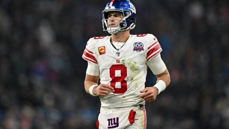 Daniel Jones benched with Giants career likely over