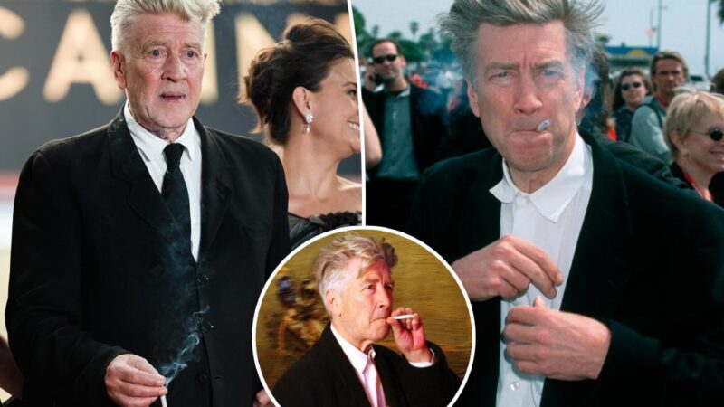 David Lynch needs oxygen to walk after smoking for 74 years