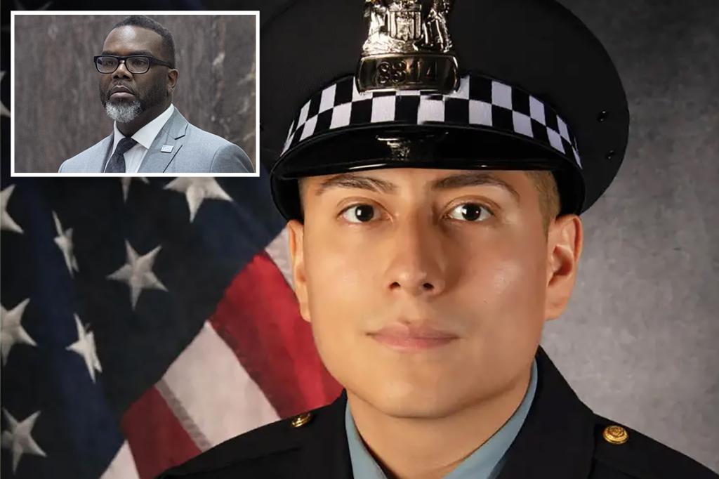 Dem Chicago Mayor Brandon Johnson asked not to attend slain cop’s funeral