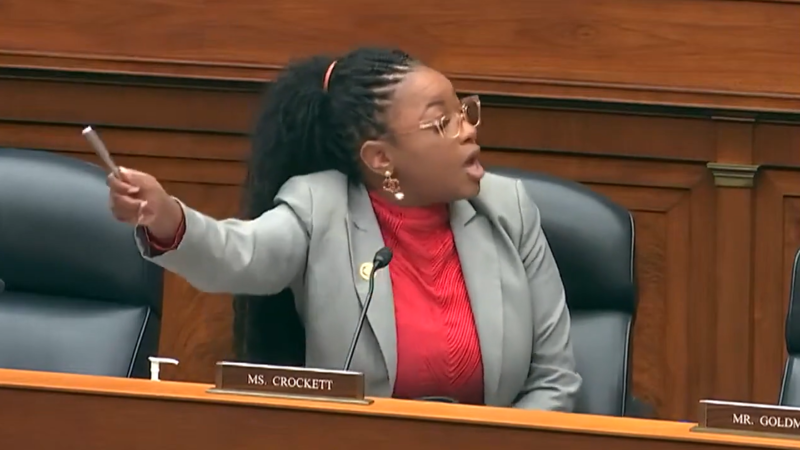 Democratic lawmaker rants about ‘the White man’ during a hearing on the Dismantle DEI Act