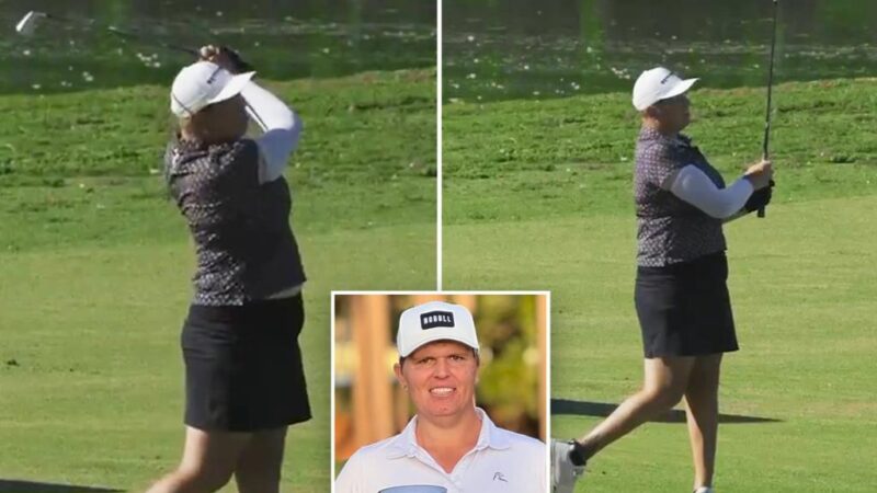 Golfer Olivia Schmidt who competed against trans Hailey Davidson ‘praying’ for LPGA gender rule changes