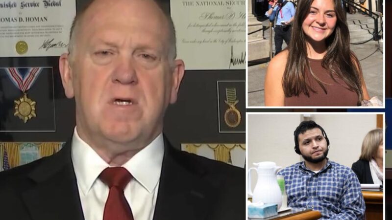 Incoming border czar Tom Homan says Biden admin has ‘blood on their hands’ for Laken Riley murder