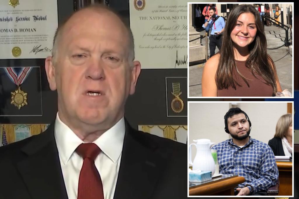 Incoming border czar Tom Homan says Biden admin has ‘blood on their hands’ for Laken Riley murder