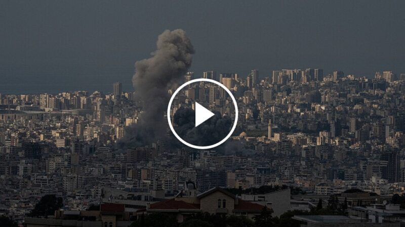 Israeli Airstrikes Hit Suburbs South of Beirut