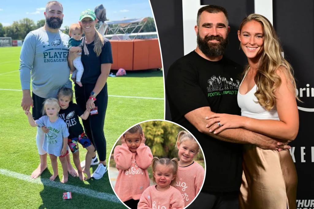 Jason and Kylie Kelce are welcoming another baby to the family