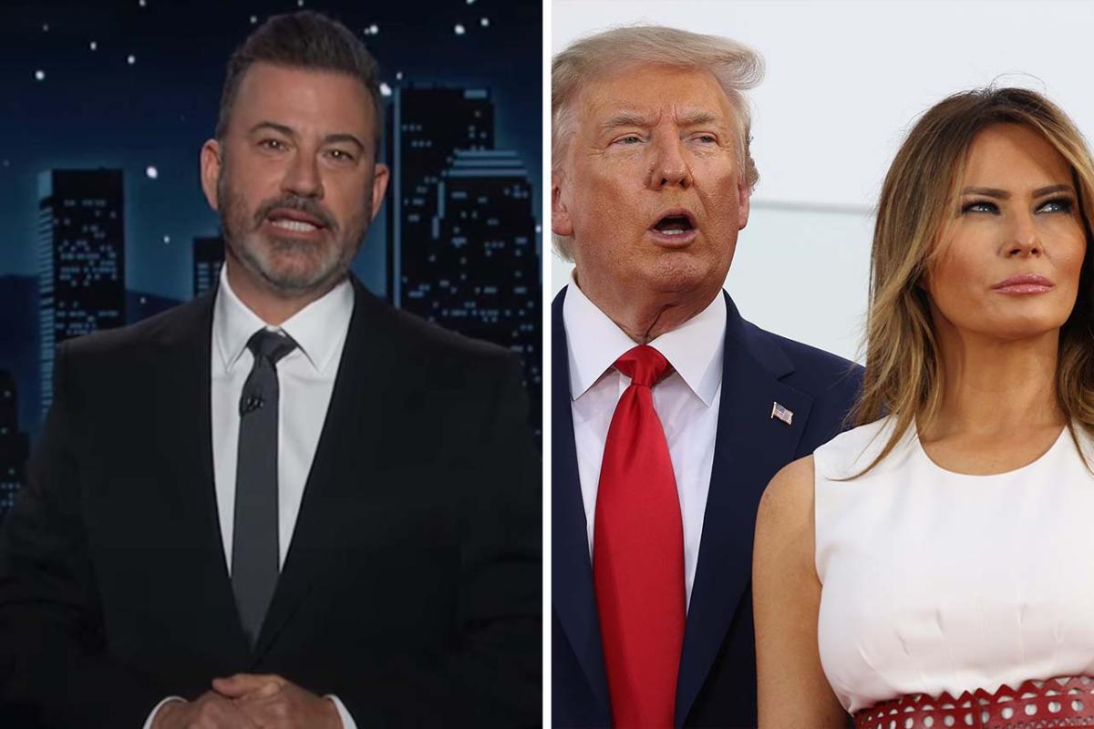 Jimmy Kimmel Says Trump Will Be “Bringing Playmates” To The White House If He Splits Up With Melania