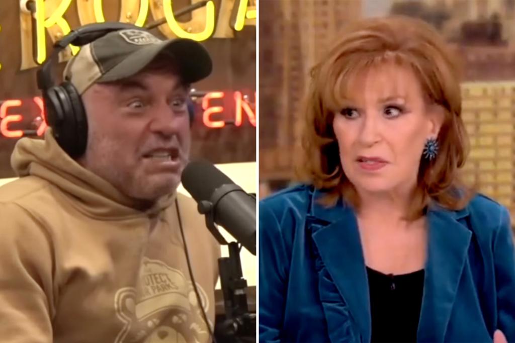 Joe Rogan blasts Joy Behar for claiming he ‘believes in dragons’