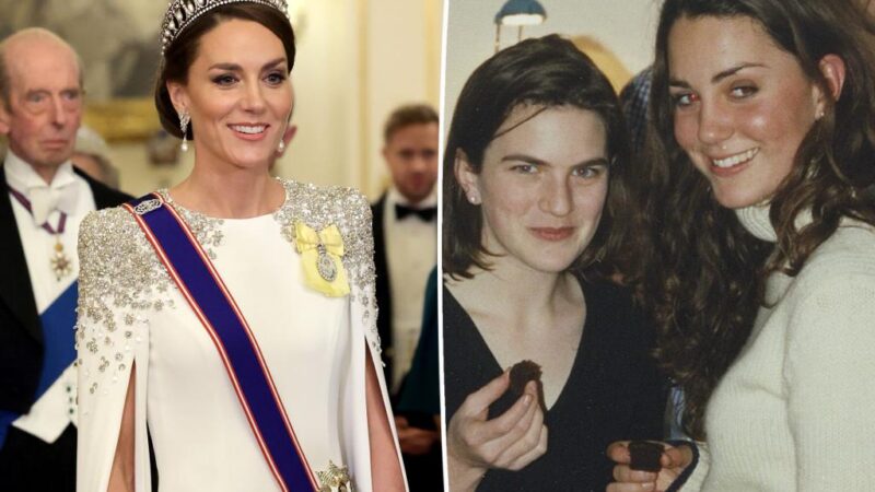 Kate Middleton’s college roommate shares rare photo from princess’ partying days