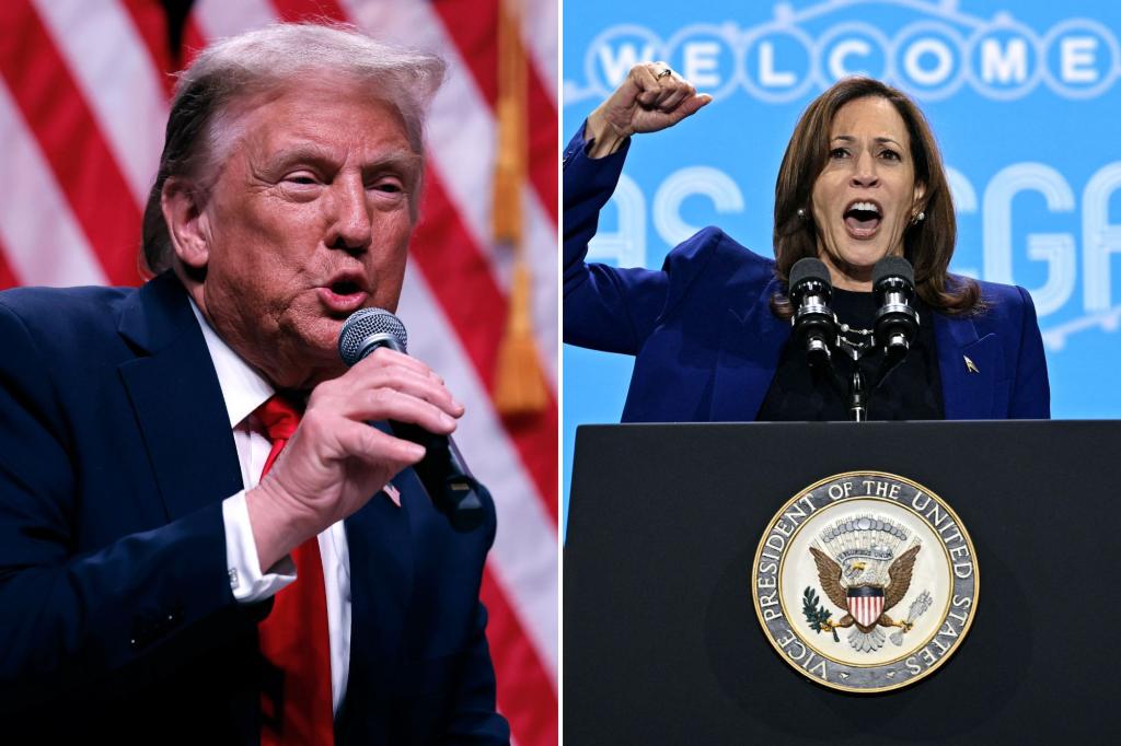 Live updates from Donald Trump and Kamala Harris campaigns, polls