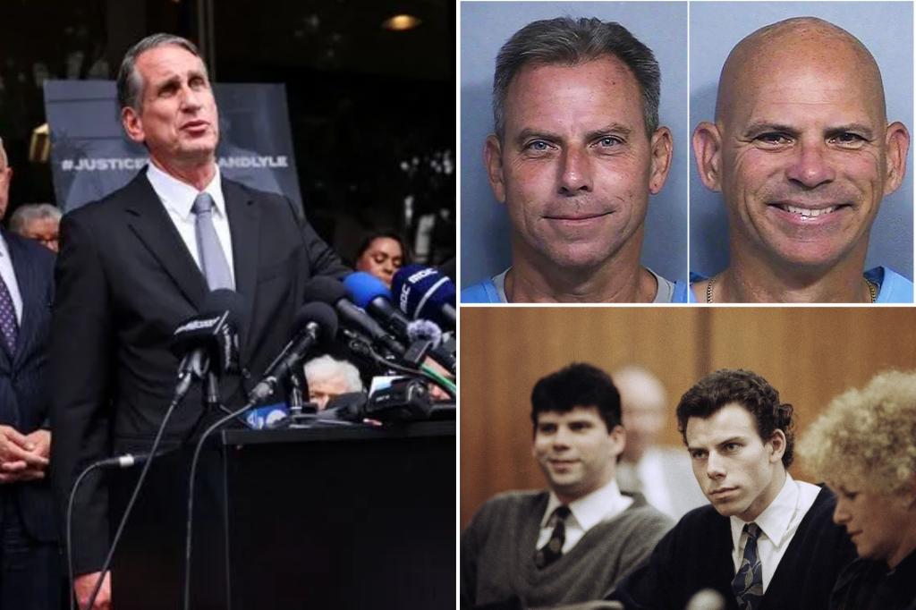 Los Angeles DA Nathan Hochman questions Menendez brothers Netflix series