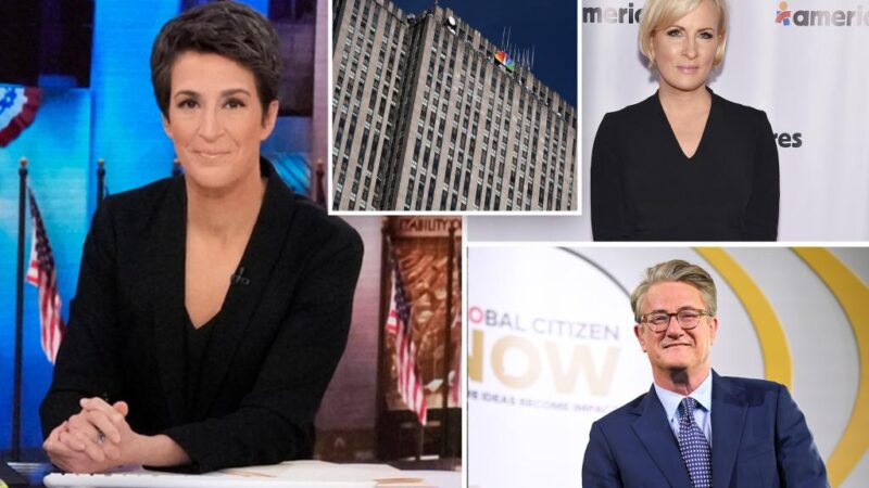 MSNBC staffers ‘in a panic’ as NBC-parent Comcast plans to spin off channel — and possibly change its name