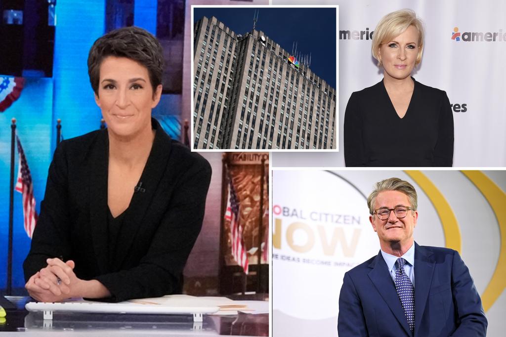 MSNBC staffers ‘in a panic’ as NBC-parent Comcast plans to spin off channel — and possibly change its name