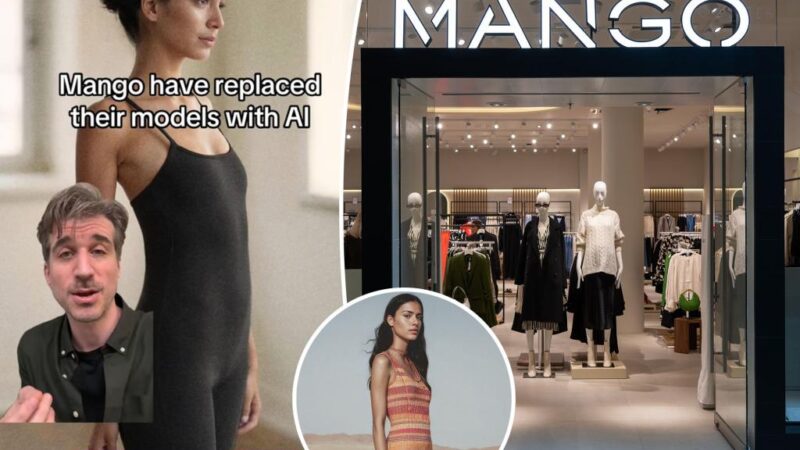 Mango’s AI models slammed as ‘false advertising’ amid fears of lost jobs