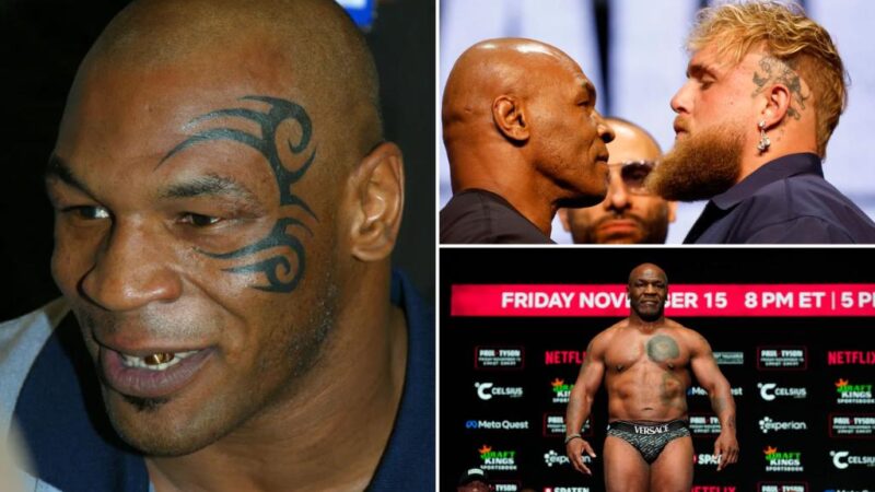 Mike Tyson plans to tattoo whole face after Jake Paul fight