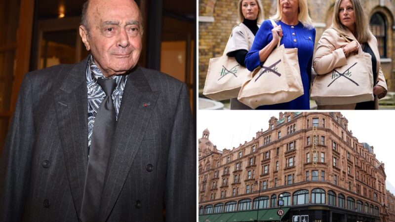 More than 400 alleged sex assault victims join list of accusers against ex-Harrods boss Mohamed Al Fayed