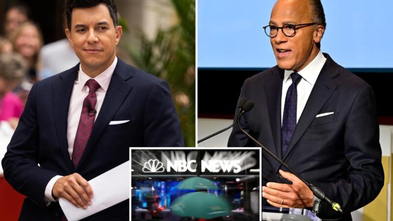 NBC’s Tom Llamas ‘impatiently waits’ for Lester Holt retirement: report