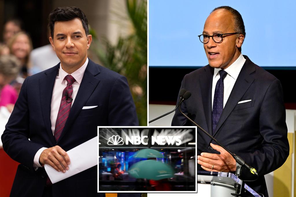 NBC’s Tom Llamas ‘impatiently waits’ for Lester Holt retirement: report