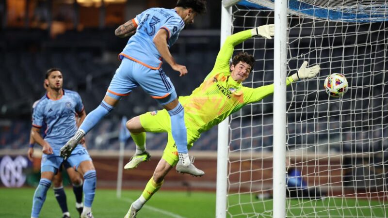 NYCFC use Citi Field magic to pull even with Cincinnati in MLS playoffs