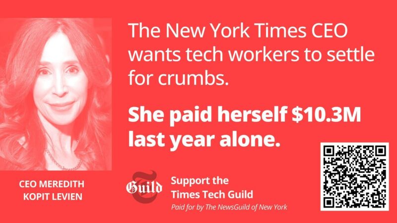 New York Times tech employees remain on strike, Guild targets high-paid CEO Meredith Kopit