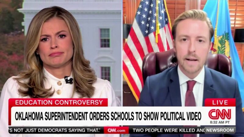 Oklahoma superintendent spars with CNN host over Bibles in schools: Liberals ‘don’t have to like it’