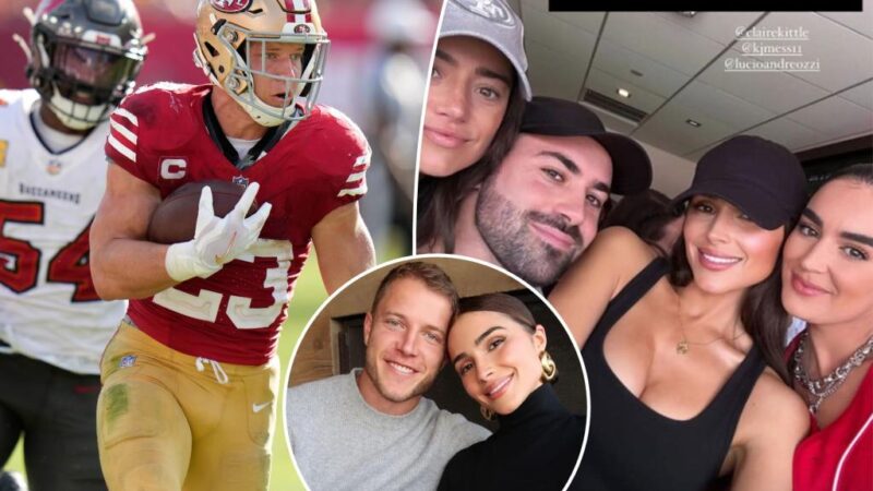 Olivia Culpo supports Christian McCaffrey in 49ers star’s return