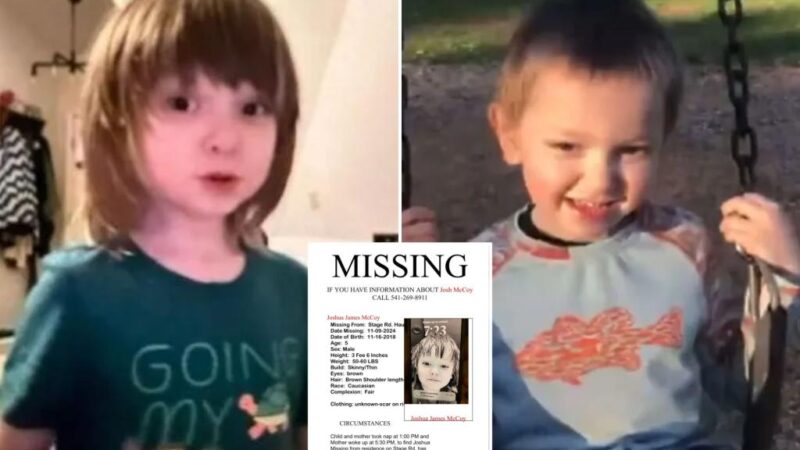 Oregon missing boy with autism, Joshua McCoy, found dead in Hauser