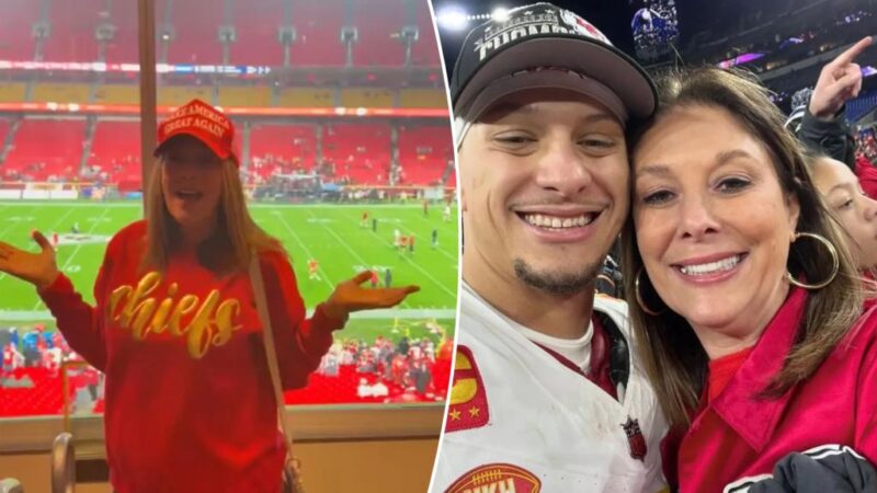 Patrick Mahomes’ mother, Randi, endorses Trump at Chiefs game: ‘Let’s do it!’